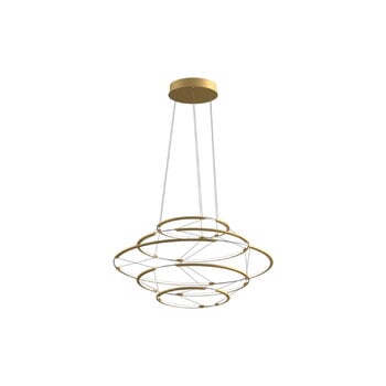 Nemo Lighting Lampada a sospensione Drop 5, 2700 K, oro satinato