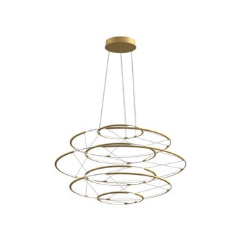 Nemo Lighting Drop 7 pendant, 2700K, satin gold