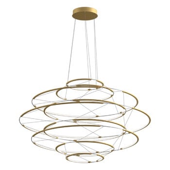 Nemo Lighting Drop 9 pendellampa, 2700 K, satin gold