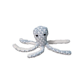 PAIKKA Octopus koiranlelu, S, sininen, tuotekuva