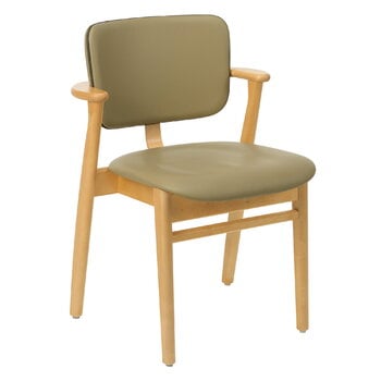 Artek Domus chair, lacquered oak - Spectrum terracotta - Prestige