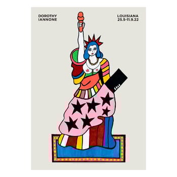 Louisiana Museum of Modern Art Dorothy Iannone - My Liberties 2019, A1 juliste, tuotekuva