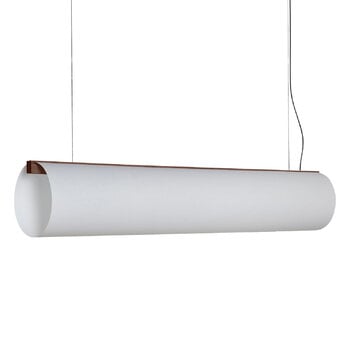 Pendant lamps, Enso pendant, white - black oiled oak, White