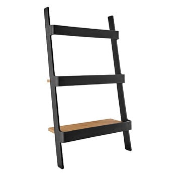 Kitchen utensils, Nordic Kitchen mini ladder shelf, 50 cm, bamboo, Black