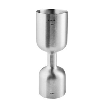 Wine & bar accessories, Cocktail jigger, 2,5 - 5 cl, stainless steel, Silver