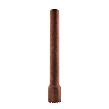 Wine & bar accessories, Cocktail muddler, lacquered walnut, Natural