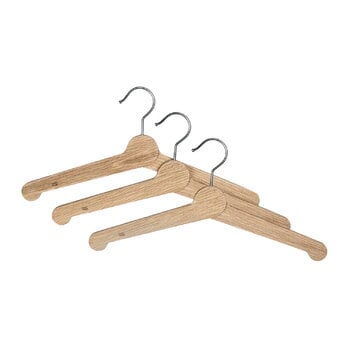 Coat hangers, Nostalgi hanger, set of 3, oak, Natural