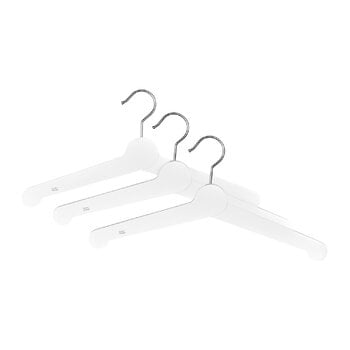 Coat hangers, Nostalgi hanger, set of 3, white, White