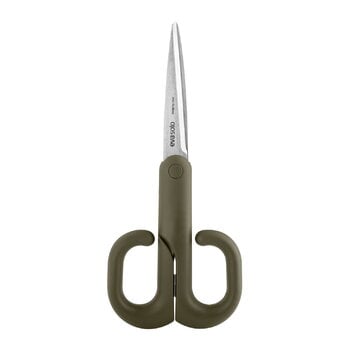 Scissors, Green Tool kitchen scissors, green, Green