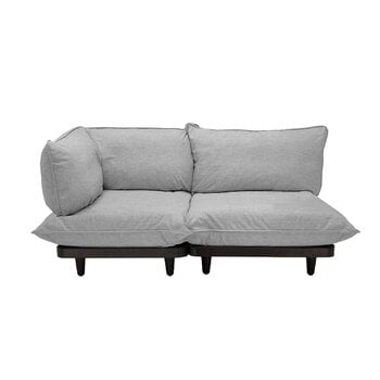 Outdoor sofas, Paletti sofa, 2 modules, left, rock grey, Gray