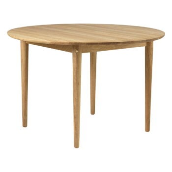 Dining tables, C62 Bjørk dining table, 115 cm, oiled oak, Natural