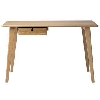 FDB Møbler C67 Butler desk, 120 cm, lacquered oak