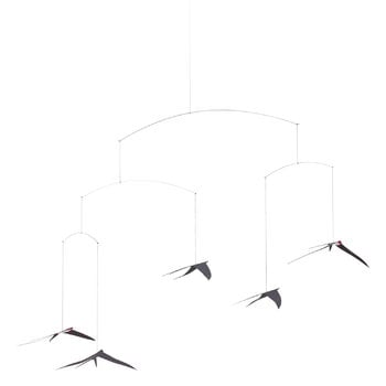 Mobiles, Flying Swallows 5 mobile, Black