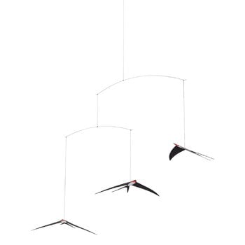Giostrine, Mobile Flying Swallows 3, nero, Nero