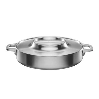 Pots & saucepans, Norden roasting dish, 28 cm, Silver