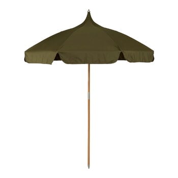 ferm LIVING Lull parasoll, bok - olivgrön