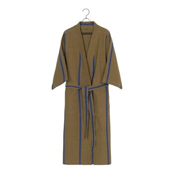 ferm LIVING Field robe, olive - bright blue