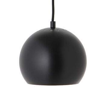 Frandsen Lampada a sospensione Ball, 18 cm, nero opaco