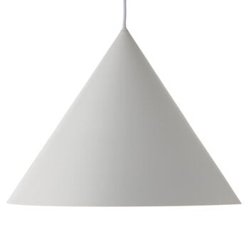 Lampade a sospensione, Lampada a sospensione Benjamin XL, 46 cm, bianco opaco, Bianco