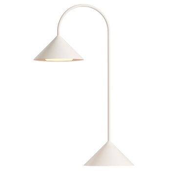 Lampade portatili, Lampada da tavolo Grasp Portable, 47 cm, bianco opaco, Bianco