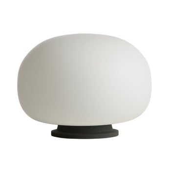 Lampade da tavolo, Lampada da tavolo Supernate, 28 cm, opale bianco - nero, Bianco