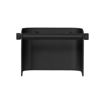 Form & Refine Arc toilet paper holder, black, product image