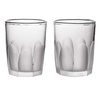 Drinkware, Facet 01 tumbler, set of 2, clear, Transparent