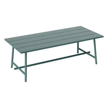 Patio tables, Fred's table, dark sage, Green