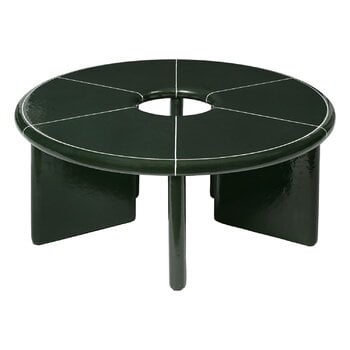 Ferm Living Deya sohvapöytä, 80 cm, tummanvihreä, tuotekuva