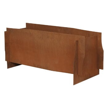 Ferm Living Vaso Lapel, rettangolare, ruggine, immagine prodotto