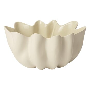 Ferm Living Ciotola Nium, grande, bianco naturale, immagine prodotto