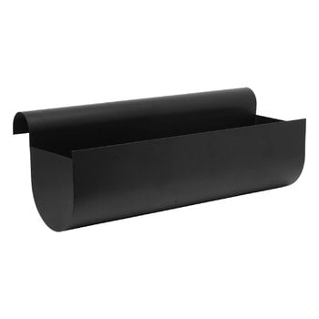 Ferm Living Uma parvekelaatikko, iso, musta, tuotekuva