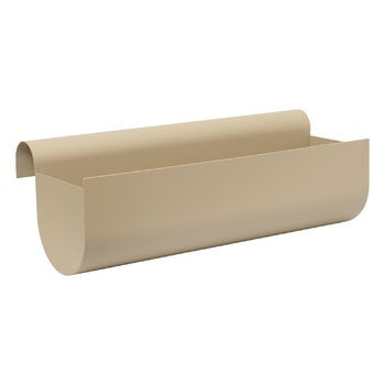 Vasi per erbe/fiori, Fioriera da balcone Uma, grande, cashmere, Beige