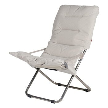 Outdoor lounge chairs, Fiesta Soft Outdoor armchair, aluminium - beige, Beige