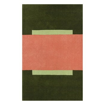 Finarte Jade rug, green - pink