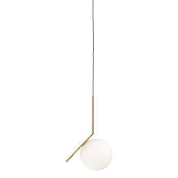 Pendant lamps, IC S2 pendant, 24K gold, Gold