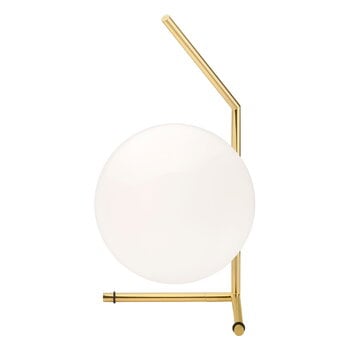 Lighting, IC T1 table lamp, low, 24K gold, Gold