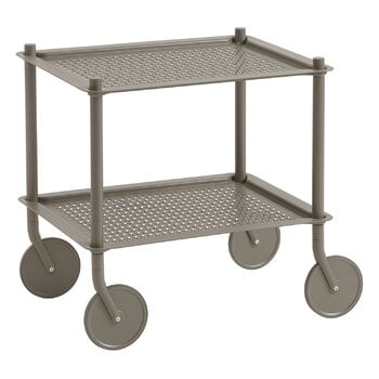 Kitchen carts & trolleys, Flow trolley, 2-layer, taupe, Beige