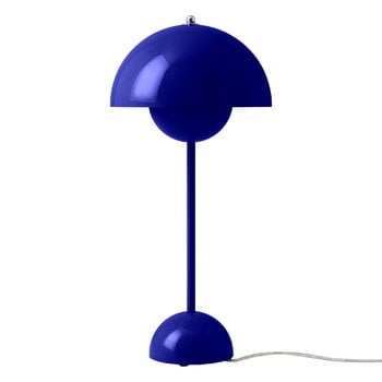 Lampade per bambini, Lampada da tavolo Flowerpot VP3, blu cobalto, Blu