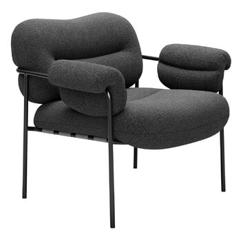 Fogia Bollo lounge chair,  Main Line Flax 28 - black