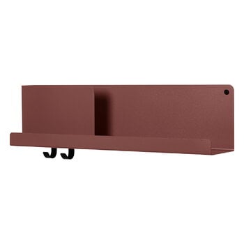 Muuto Folded shelf, deep red, medium