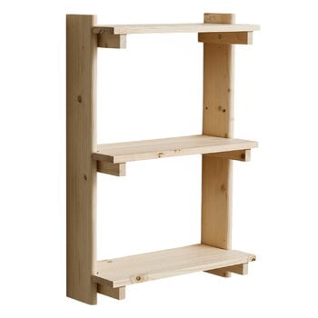 Wall shelves, Beam wall shelf 3, pine, Natural