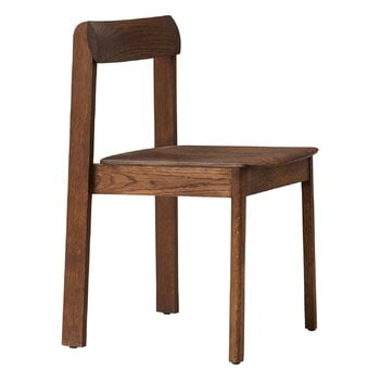 Dining chairs, Blueprint chair, smoked oak, Brown