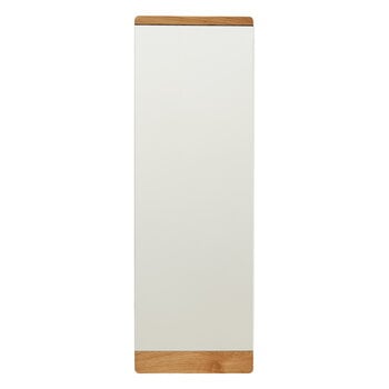 Wall mirrors, Rim wall mirror, 35 x 110 cm, oak, Natural