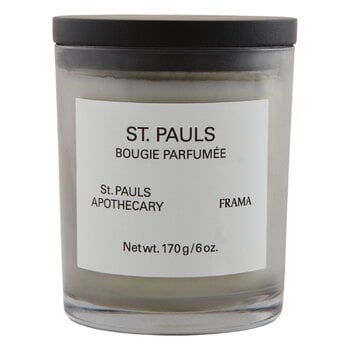 Bougies parfumées, Bougie parfumée St. Pauls, 170 g, Gris