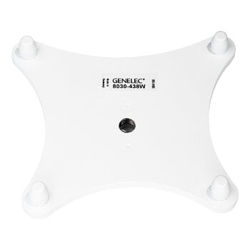 Genelec Lattiajalustan Iso-Pod adapteri, valkoinen