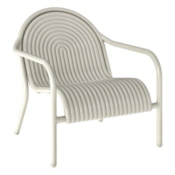 Tom Dixon Groove arm chair, putty | Finnish Design Shop