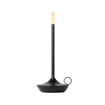 Graypants Wick portable table lamp, black