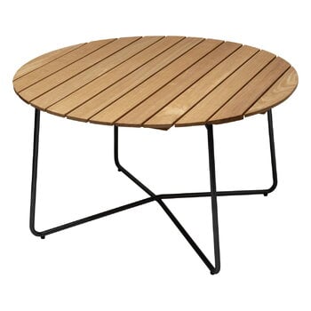 Grythyttan Stålmöbler Tavolo 9A, 120 cm, nero - rovere oliato, immagine prodotto