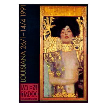 Louisiana Museum of Modern Art Gustav Klimt - Judith 1901, A1 juliste, tuotekuva